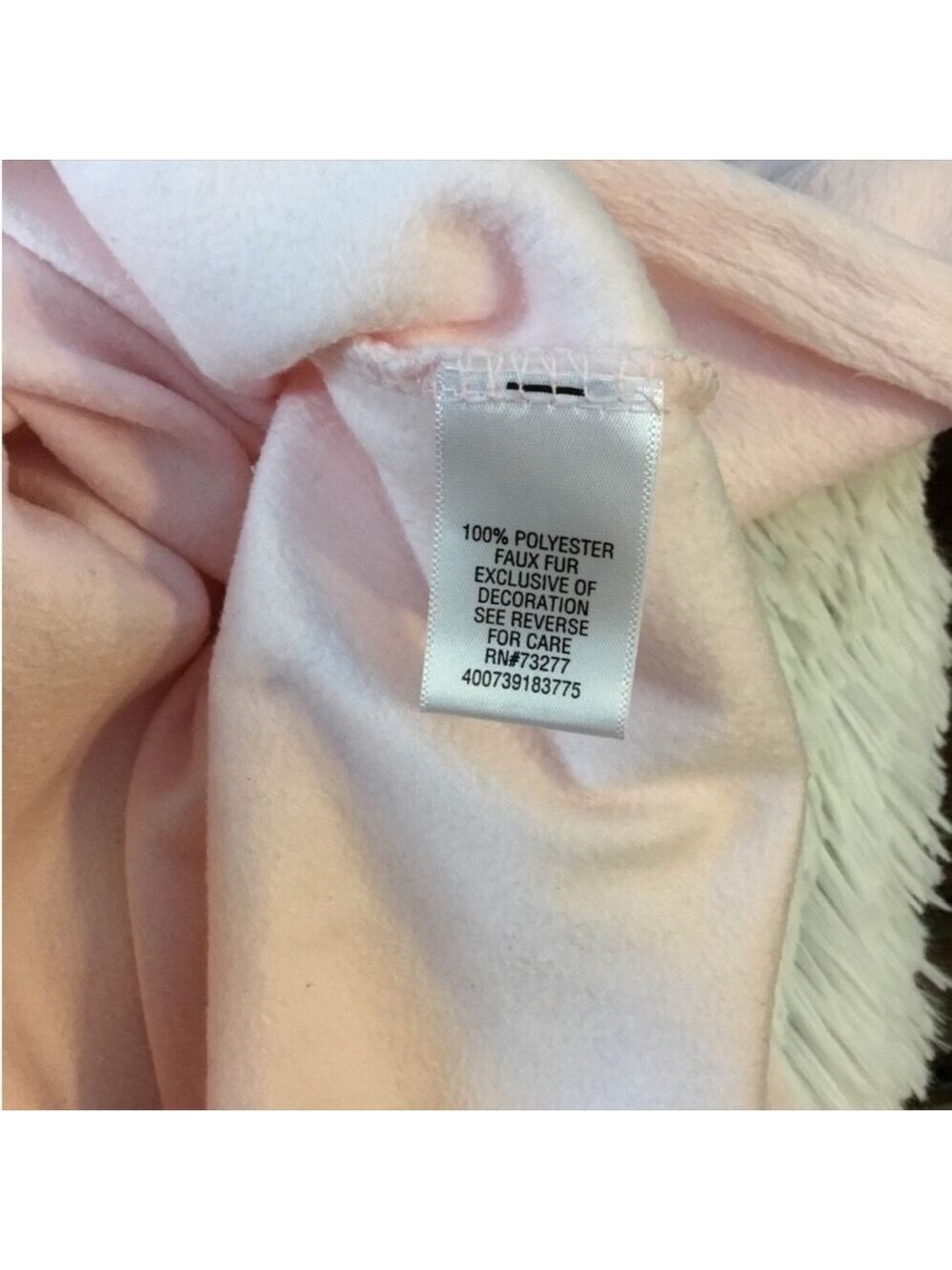 Croft & Barrow 2 piece pajama loungewear set Womans size XL faux fur - Picture 3 of 16